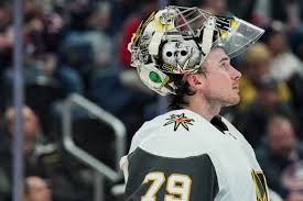 Golden Knights’ Carter Hart to start Game 1 against Mammoth