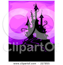 Bildergebnis für castle on hill silhouette