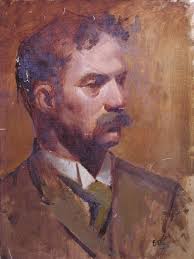 Portrait of a Man, 1912. Oil on canvas, 21 x 16 1/2 inches. Theresa Bernstein and William Meyerowitz Foundation - 1912_Portrait-of-a-Man_276