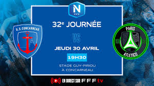 DIRECT - Concarneau - Paris 13 : suivez la rencontre en vidéo