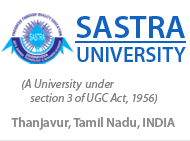 Sastra University Results