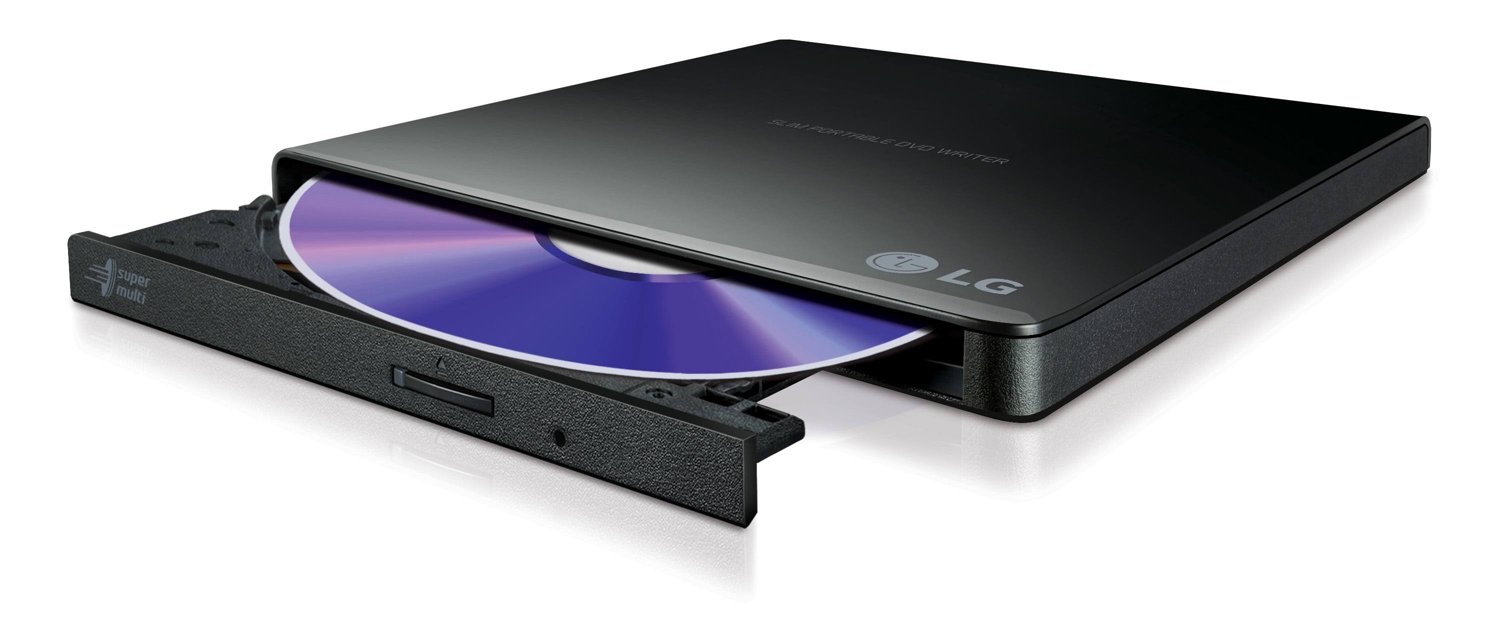 Lg Ultra Slim Portable DVD Writer with M-disc Support gp63ex70