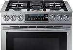  cu. ft. Slide-in Gas Chef Collection Range with True. - Samsung