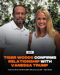 TigerWoods confirms he is dating Donald Trump JR's ex-wife, Vanessa Trump‼️ Y'all rockin' with the new couple⁉️