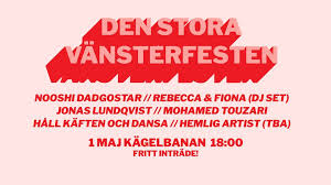 Kändistätt på Den Stora Vänsterfesten