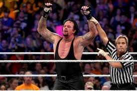 Image result for brock smiles at undertaker