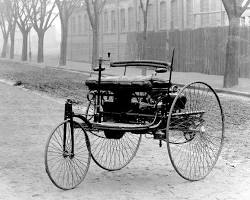 Benz PatentMotorwagen car, year 1885