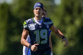 Jake Bobo Carted Off Field Following Apparent Leg Injury at Seahawks-Titans Joint Practice