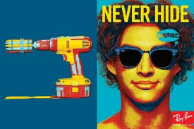 Resultado de imagen para never hide ray ban