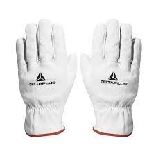 12 x Delta Plus FBN49 Leather Gloves - SafetyGloves.co.uk