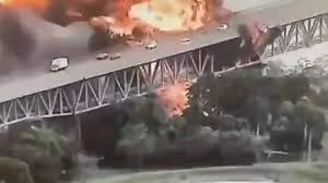 Massive Explosion Closes Bridge of the Americas in Panama City
