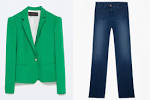 Veste verte zara