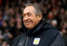 Happy as Larry: Gerard Houlier was the last manager to oversee a Premier League clean sheet for Aston Villa - article-0-0CAFC4AC000005DC-904_634x431