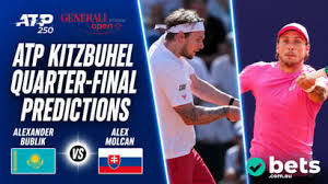 Alexander Bublik vs Alex Molcan ATP KItzbuhel Tips, Prediction & Live Stream - Another battle for Bublik