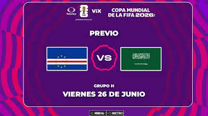 Cabo Verde Vs Arabia Saudita Pronostico