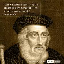 John Wycliffe Quotes. QuotesGram via Relatably.com