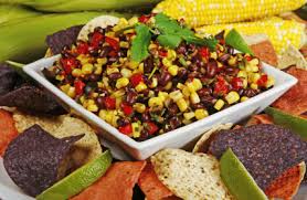 Image result for black bean corn salsa