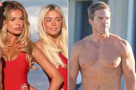 Brooks Nader, Livvy Dunne, Shay Mitchell, Noah Beck and Stephen Amell Don Iconic Red Swimsuits for Baywatch Reboot
