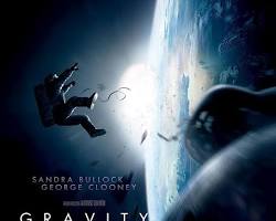 Gambar poster film Gravity (2013)