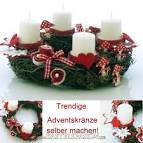 Bilder zu adventskranz gestalten