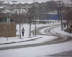 Image of Texas snow