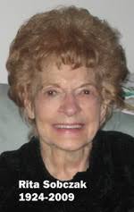 My mother, Rita Sobczak, 84, passed away unexpectedly Monday. - mom3