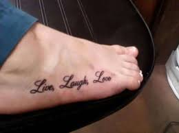 30 Sensational Short Tattoo Quotes | Creative Fan via Relatably.com