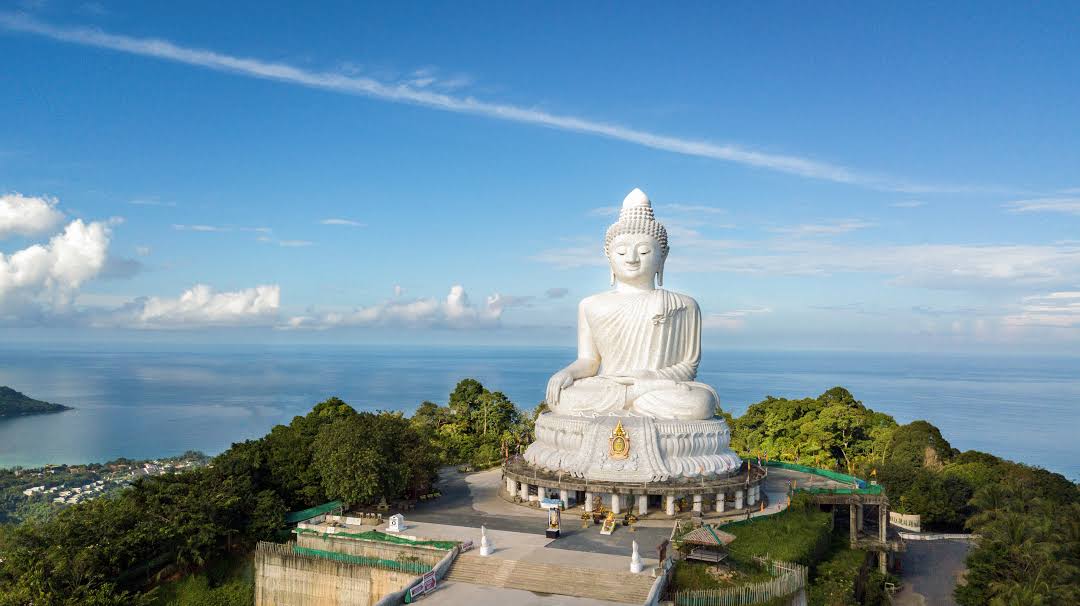 Phuket с воздуха big Buddha