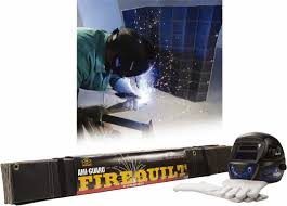 Auburn Mfr - 4' High x 4' Wide x 1/4" Thick Fiberglass Fire ...