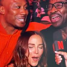 Michael Irvin steals the show at Jake Paul vs Anthony Joshua fight