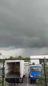 Dark Shelf Cloud Looms Over St Louis