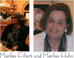 Marlies Eifert (Lehrerin i.R., Autorin, Digitalkünstlerin) und Marlies Huhn ...