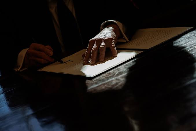 Trump signs 'sanctions from hell' law against Russia, authorizing 100% tariffs on top energy buyers and giving him 30 days to act; he can suspend restrictions