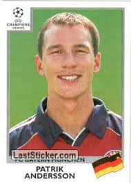 Patrik Andersson (FC Bayern Munchen). 225. Panini UEFA Champions League 1999-2000 - 225