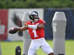 In A BIZARRE Move, The Eagles Decided To Post A "Highlight" Of Jalen Hurts Throwing An Interception During Training Camp...On EVERY Social Platform