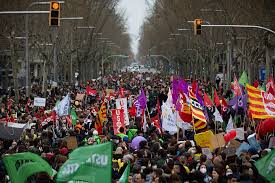 huelga profesores barcelona