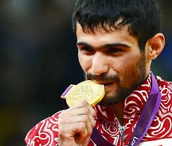 London 2012 Olympics: Two new champions in Judo. First medal: Arsen Galstyan won the men&#39;s 60-kilogram division. CAPTION TEXT - arsen-galstyan