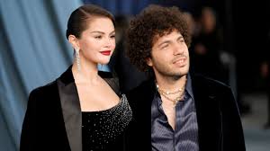 Selena Gomez Wears Plunging Fluffy Top in NYE Kissing Video With Benny Blanco