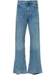 AARON ESH Puddle Flared Jeans | Blue | FARFETCH JO