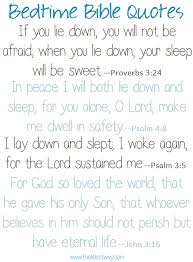 Bedtime Bible Quotes • The Littlest Way via Relatably.com