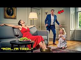 Millonario ve a su madrastra obligando a su hija a arrodillarse ...