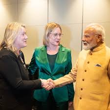 It was wonderful to meet Prime Minister Modi yesterday at ...