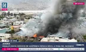Incendio en Huachipa: Alcaldesa confirma operación de almacén clandestino sin licencia