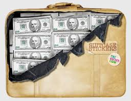 Résultat de recherche d'images pour "valise d'argent dollars euros"