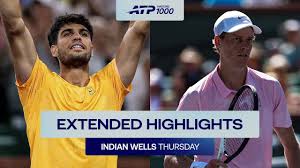 Extended Highlights: Alcaraz, Sinner, Medvedev, Zverev reach Indian Wells SFs
