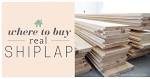 Where can you buy shiplap