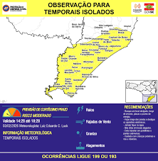Previsão do Tempo Hoje: Temporais Isolados com Riscos de Alagamentos e Grandes Ondas de Calor no Oeste de Santa Catarina