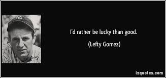 Lefty Gomez Quotes. QuotesGram via Relatably.com