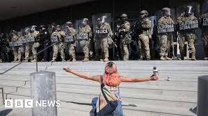 LA protests: Newsom says Trump 'deranged' to deploy of thousands more troops