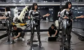 Inside China's terrifying humanoid robot factory with piles of eerie silicone masks and body parts as scientis